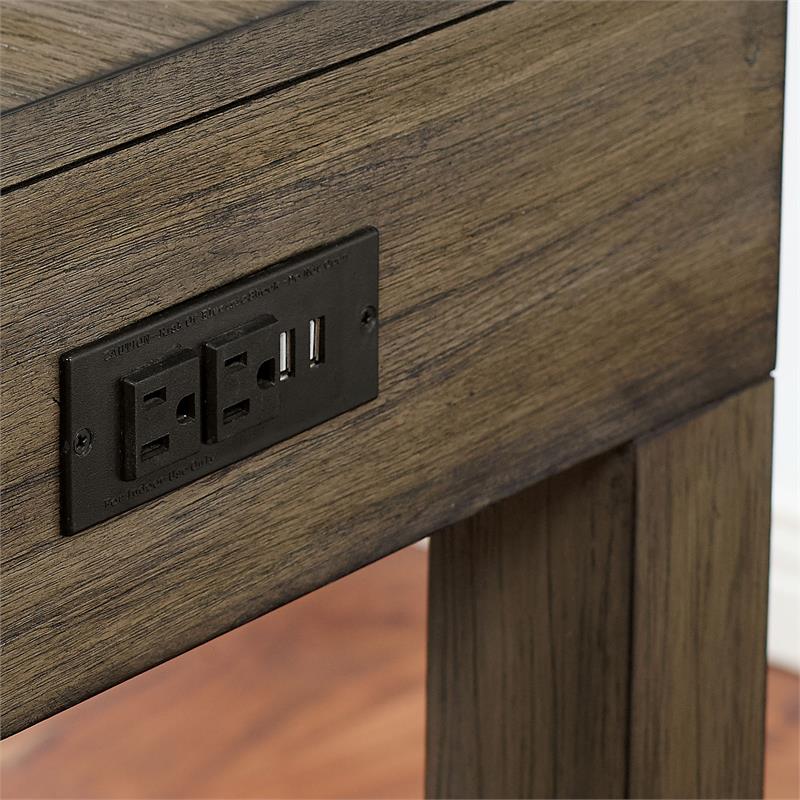 Furniture of America Stache 3-Piece Light Walnut Wood Counter Height Dining Set