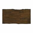 Furniture of America Krestian Contemporary Wood Coffee Table in Oak and White
