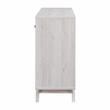 Furniture of America Tannery Wood Multi-Storage Buffet in Distressed Gray