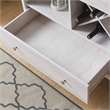 Furniture of America Tannery Wood Multi-Storage Buffet in White Oak