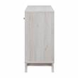 Furniture of America Tannery Wood Multi-Storage Buffet in White Oak