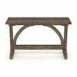 Furniture of America Linx Rustic Wood Rectangle Console Table in Reclaimed Oak