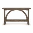 Furniture of America Linx Rustic Wood Rectangle Console Table in Reclaimed Oak