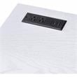 Furniture of America Abair Metal Writing Desk with USB Port in White