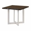 Furniture of America Baletto Wood 2-Piece Coffee Table Set in Oak and White