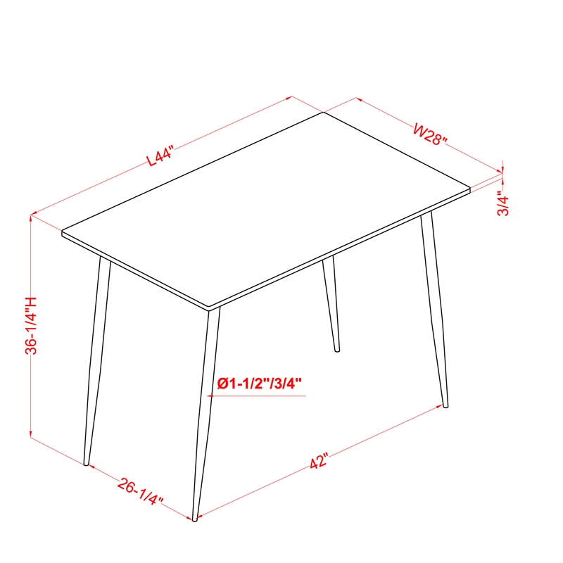 Furniture of America Shandry Wood 5-Piece Counter Height Dining Set in Natural