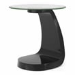 Furniture of America Pelletoni Wood 2-Piece Coffee Table Set in Black