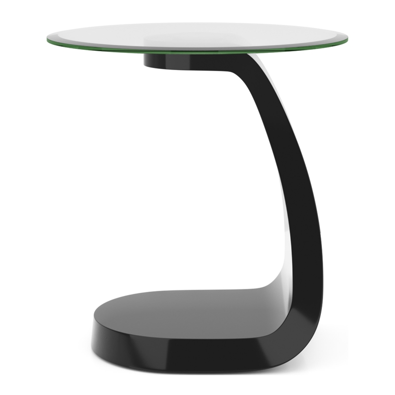 Furniture of America Pelletoni Wood 2-Piece Coffee Table Set in Black