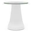 Furniture of America Pelletoni Wood 2-Piece Coffee Table Set in White