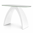 Furniture of America Pelletoni Wood 3-Piece Coffee Table Set in White