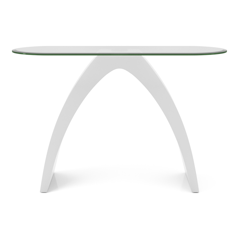 Furniture of America Pelletoni Wood 3-Piece Coffee Table Set in White