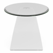 Furniture of America Pelletoni Wood 3-Piece Coffee Table Set in White
