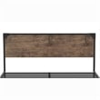Furniture of America Budenholz Metal Queen Platform Bed in Brown