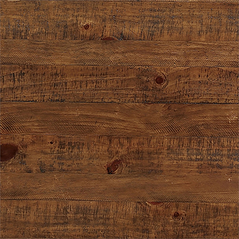 Furniture of America Muschamp Wood Dining Table in Antique White and Dark Oak