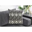 Furniture of America Turnstein Chenille Large L-Shaped Sectional in Gray