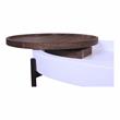 Furniture of America Hylen Metal 2-Piece Coffee Table Set in Gray