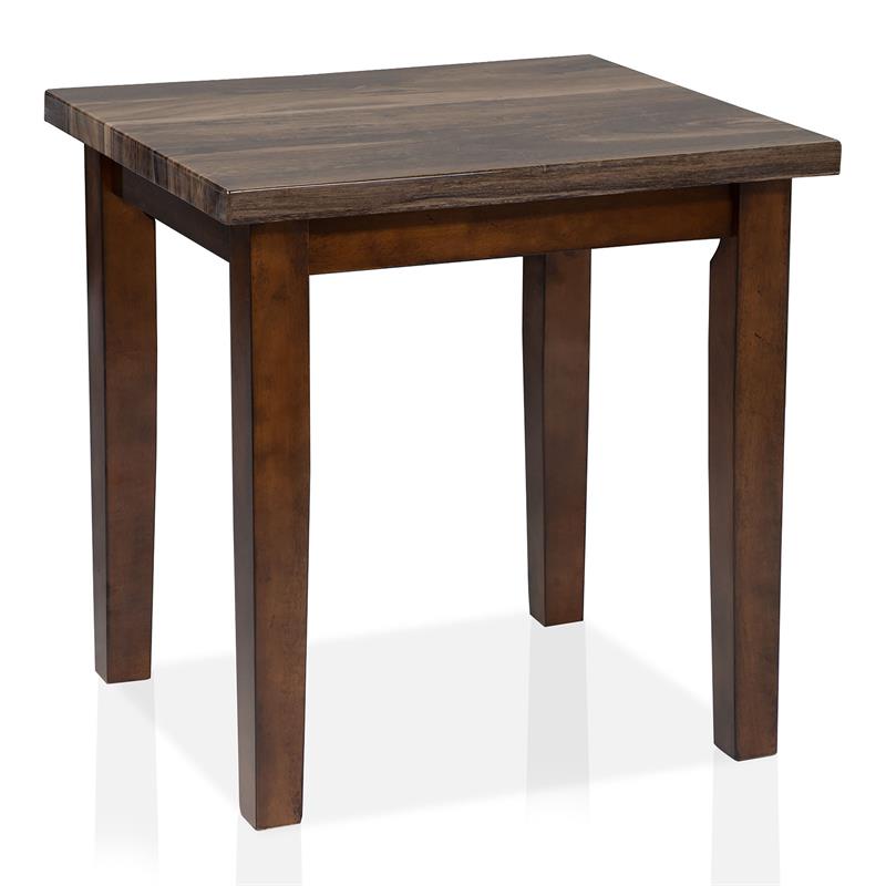 Furniture of America Korlyn Wood 3-Piece Coffee Table Set in Dark Walnut