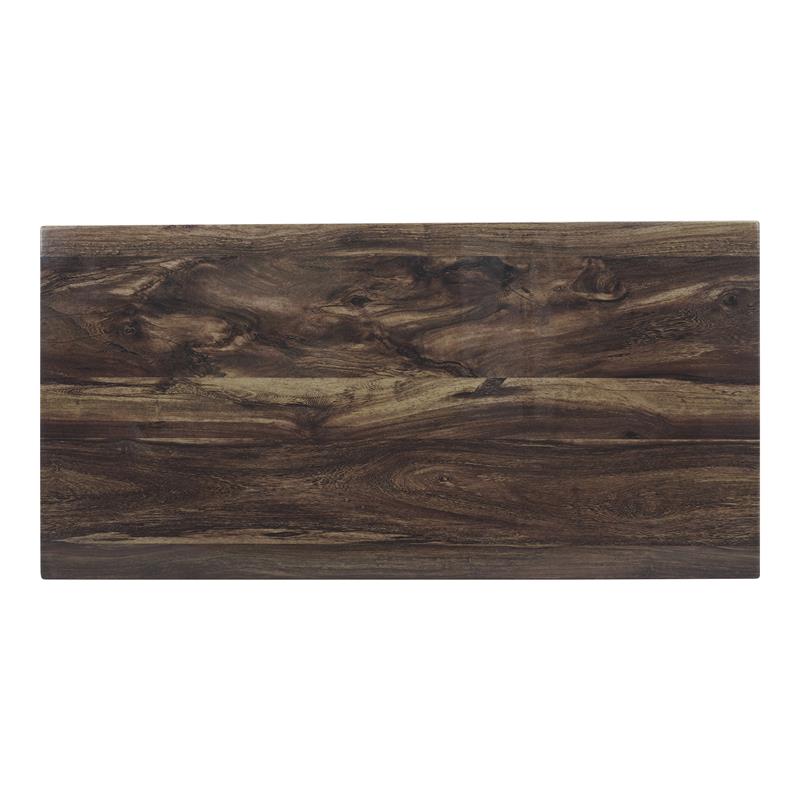 Furniture of America Korlyn Wood 3-Piece Coffee Table Set in Dark Walnut