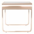 Furniture of America Mexller Contemporary Metal 3-Piece Coffee Table Set in Gold