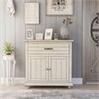 Furniture of America Bombas Wood 1-Drawer Hallway Cabinet in Antique White