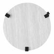 Furniture of America Marwell Metal 3-Piece Coffee Table Set in Antique White