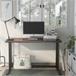 Furniture of America Nillaine Wood Writing Desk with USB in Black