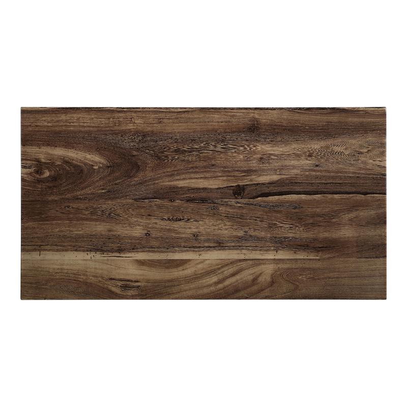 Furniture of America Leenie Wood 3-Piece Counter Height Dining Set in Black