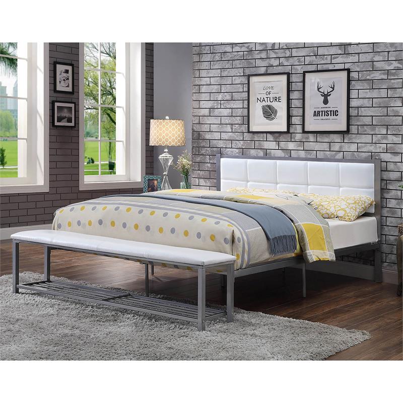 Industrial bedroom online bench