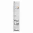 Furniture of America Mandom Modern Metal 4-Shelf Bookcase in Sand White