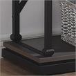 Furniture of America Toggin Industrial Metal 58-Inch Bookcase in Antique Gray