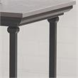 Furniture of America Drewden Transitional Wood End Table in Antique Gray