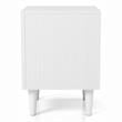 Furniture of America Hetter Transitional Wood 2-Drawer Nightstand in White