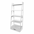 Furniture of America Ploomer Transitional Wood 1-Drawer Bookcase in White