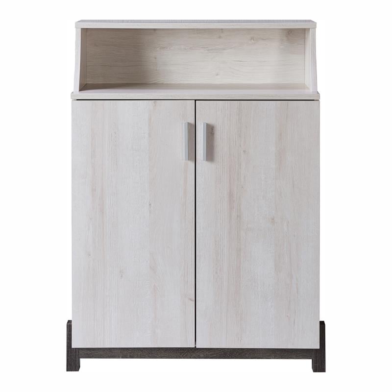 White oak 2025 shoe cabinet