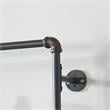 Furniture of America Alvara Metal 27.5-Inch Wall Shelf in Sand Black