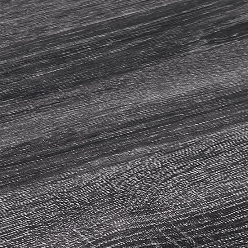 Furniture of America Washall Industrial Wood Computer Desk with USB in Gray