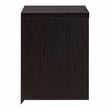 Furniture of America Reichart Cottage Wood Floating Wine Bar in Cappuccino