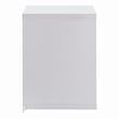 Furniture of America Reichart Cottage Wood Floating Wine Bar in White and Brown