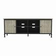 Furniture of America Ronda Industrial Wood 72-Inch TV Stand in Gray