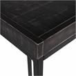 Furniture of America Timor Modern Wood Computer Desk with USB in Black