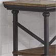 Furniture of America Drewden Transitional Wood 2-Shelf Console Table in Dark Oak