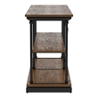 Furniture of America Drewden Transitional Wood 2-Shelf Console Table in Dark Oak