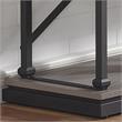 Furniture of America Drewden Transitional Wood 2-Shelf Console Table in Gray