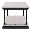 Furniture of America Drewden Wood 2-Piece Coffee Table Set in Antique White
