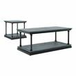 Furniture of America Drewden Wood 2-Piece Coffee Table Set in Antique Blue