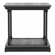 Furniture of America Drewden Wood 2-Piece Coffee Table Set in Antique Gray