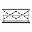 Furniture of America Drewden Wood 3-Piece Coffee Table Set in Antique White
