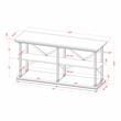 Furniture of America Drewden Wood 3-Piece Coffee Table Set in Antique White