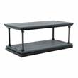 Furniture of America Drewden Wood 3-Piece Coffee Table Set in Antique Blue