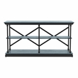 Furniture of America Drewden Wood 3-Piece Coffee Table Set in Antique Blue